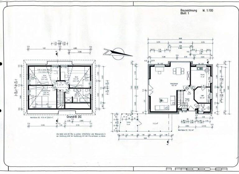Einfamilienhaus zum Kauf provisionsfrei 529.000 € 4 Zimmer 135 m² 400 m² Grundstück Ritterhude 27721