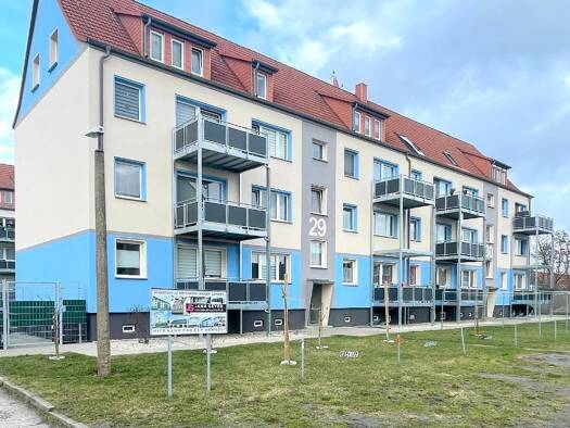 Wohnung zur Miete 380 € 3 Zimmer 59 m² 3. Geschoss Noitzscher Straße 31, DG links Hohenprießnitz Zschepplin 04838