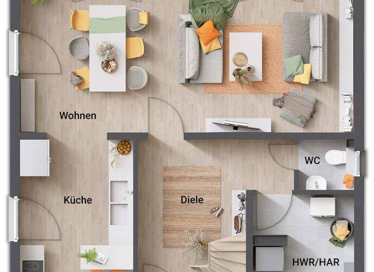 Einfamilienhaus zum Kauf - Erstbezug 347.493 € 4 Zimmer 123 m² 1.540 m² Grundstück Culm Brahmenau 07554