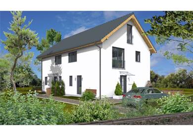 Doppelhaushälfte zum Kauf - Neubau 1.130.000 € 5 Zimmer 122,8 m² 252 m² Grundstück Baldham Baldham 85598