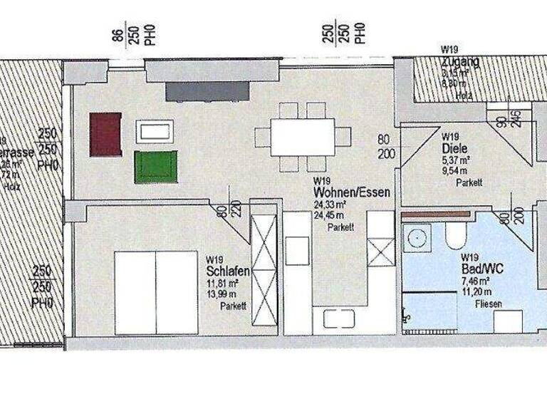 Wohnung zum Kauf 250.000 € 2 Zimmer 49 m² EG St. Kanzian am Klopeiner See 9122