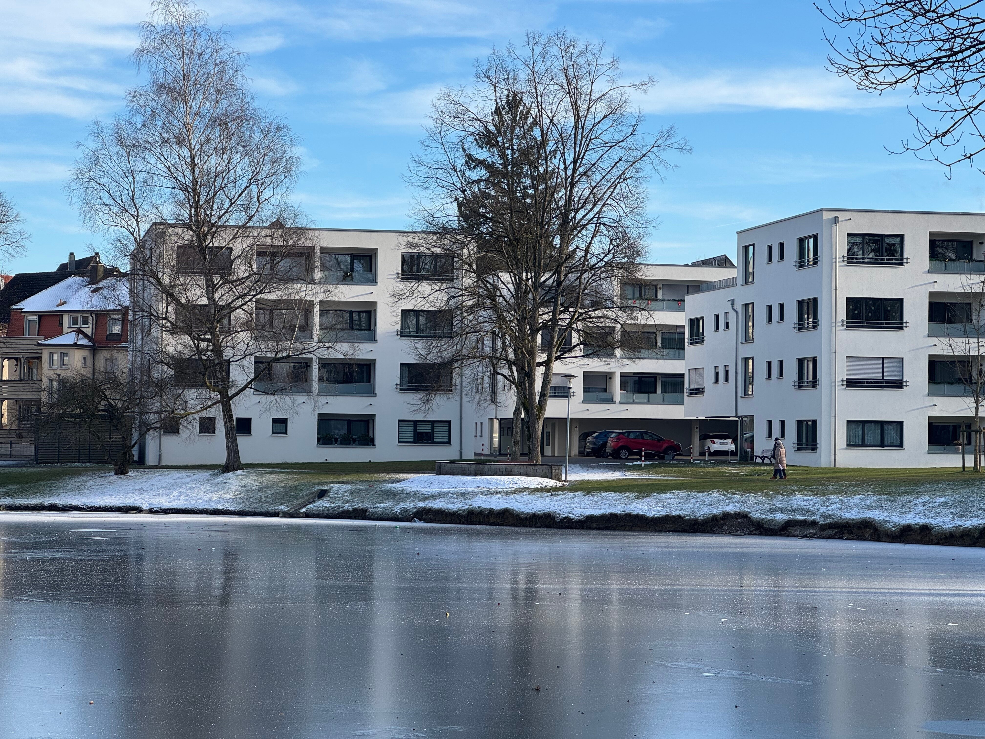 Wohnung zur Miete 650 € 2 Zimmer 61,2 m²<br/>Wohnfläche 3.<br/>Geschoss ab sofort<br/>Verfügbarkeit Am Stadtweiher 14 Pfullendorf Pfullendorf 88630