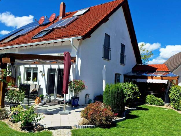 Doppelhaushälfte zum Kauf 598.000 € 4 Zimmer 97,4 m² 314 m² Grundstück Moorenweis 82272