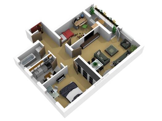 Wohnung zum Kauf 129.000 € 3,5 Zimmer 73 m² 3. Geschoss Prinzenstr. 119 Hochheide Duisburg 47198