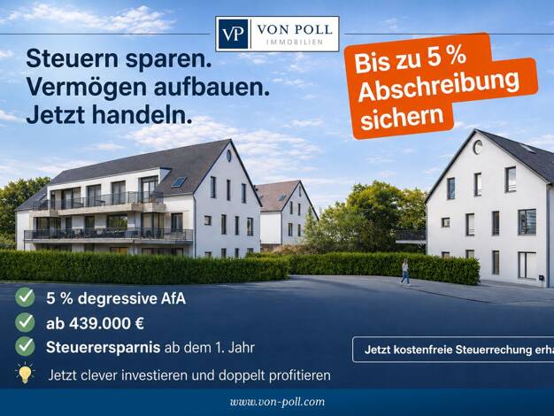 Wohnung zum Kauf - Erstbezug 439.000 € 3 Zimmer 88,2 m² EG Gellershagen Schildesche 33613