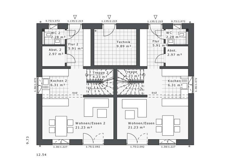 Doppelhaushälfte zum Kauf provisionsfrei 999.000 € 8 Zimmer 200 m² 999 m² Grundstück Leichlingen Leichlingen (Rheinland) 42799