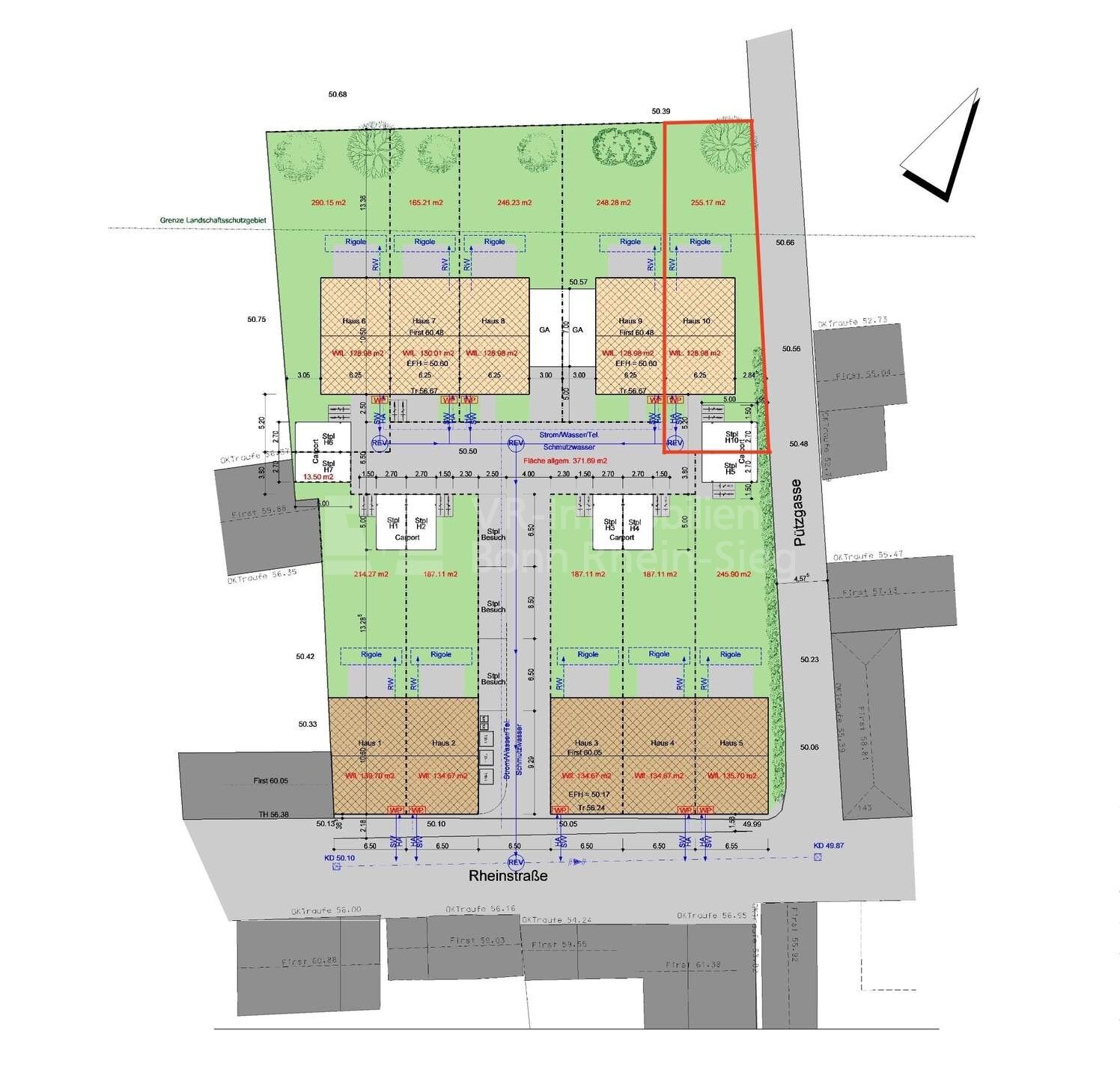 Reihenendhaus zum Kauf provisionsfrei 650.000 € 5 Zimmer 130 m²<br/>Wohnfläche 255 m²<br/>Grundstück Urfeld Wesseling 50389