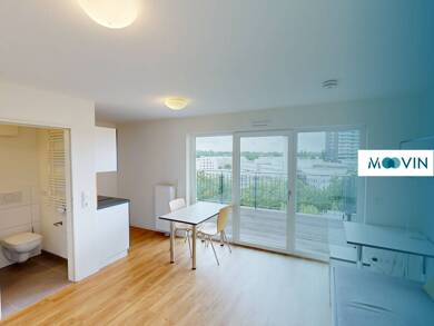Studio zur Miete 723 € 1 Zimmer 27,4 m² 8. Geschoss frei ab sofort Behringstraße 140 Othmarschen Hamburg 22763