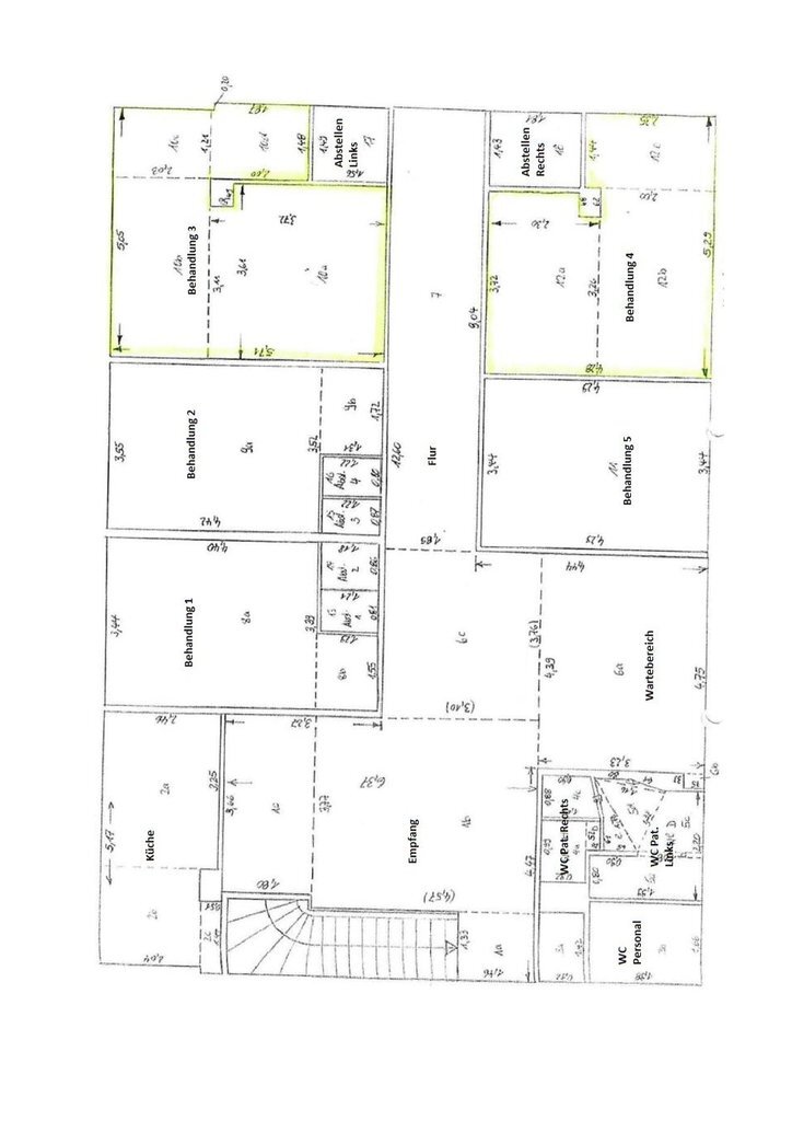 Praxis zur Miete 8 € 10 Zimmer 234,2 m²<br/>Bürofläche Brückenstr. 22 Zentrum 016 Chemnitz 09111