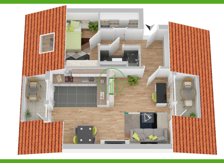 Wohnung zum Kauf 129.000 € 2 Zimmer 70 m²<br/>Wohnfläche Dachgeschoss, 3.<br/>Geschoss Düren Düren 52349
