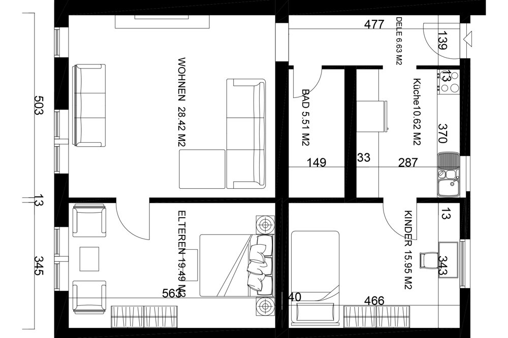 Wohnung zum Kauf 134.000 € 3 Zimmer 84 m²<br/>Wohnfläche Ückendorf Gelsenkirchen 45886