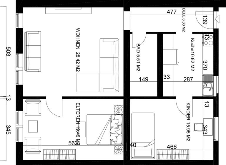 Wohnung zum Kauf 134.000 € 3 Zimmer 84 m²<br/>Wohnfläche Ückendorf Gelsenkirchen 45886