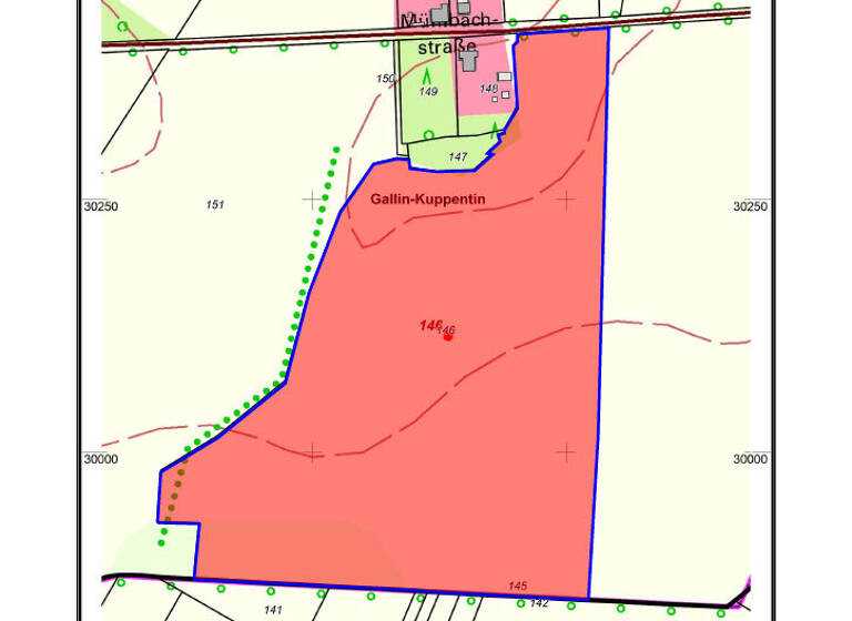 Land-/Forstwirtschaft zum Kauf 325.000 € 156.692 m² Grundstück Penzlin Gallin-Kuppentin 19386