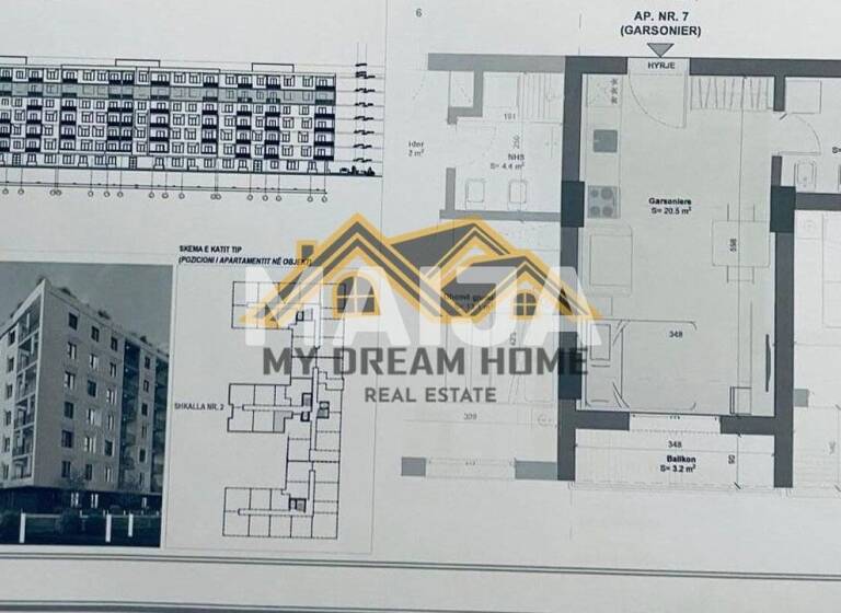 Doppelhaushälfte zum Kauf 51.900 € 1 Zimmer 35 m² 42 m² Grundstück Bulevardi i Palmave Durrës 2001