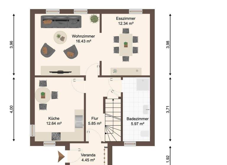 Einfamilienhaus zum Kauf 129.000 € 6 Zimmer 117,5 m² 158 m² Grundstück Kroppenstedt 39397