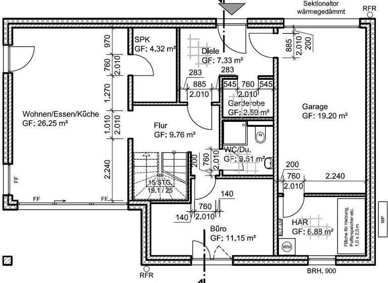 Haus zum Kauf 799.000 € 5 Zimmer 143,5 m² 615 m² Grundstück frei ab sofort Unter den Kiefern 2 a Elstal Wustermark 14641