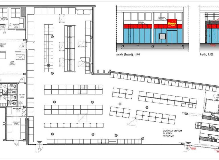 Laden zur Miete provisionsfrei 6 € Linz 4020