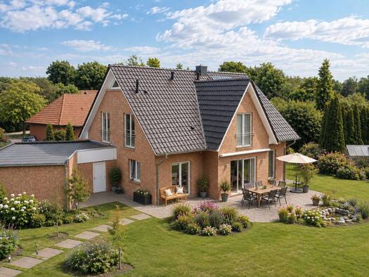 Einfamilienhaus zum Kauf - Erstbezug provisionsfrei 453.900 € 6 Zimmer 135 m² 785 m² Grundstück frei ab 01.06.2027 Geeste Geeste 49744