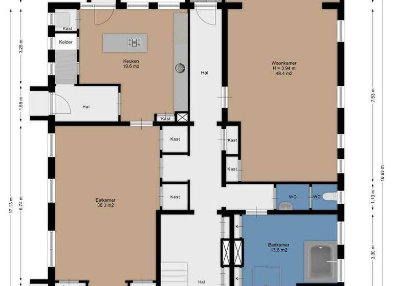 Villa zum Kauf 850.000 € 12 Zimmer 473 m² 1.872 m² Grundstück oosteinde 38 st.-jacobiparochie 9079 LC