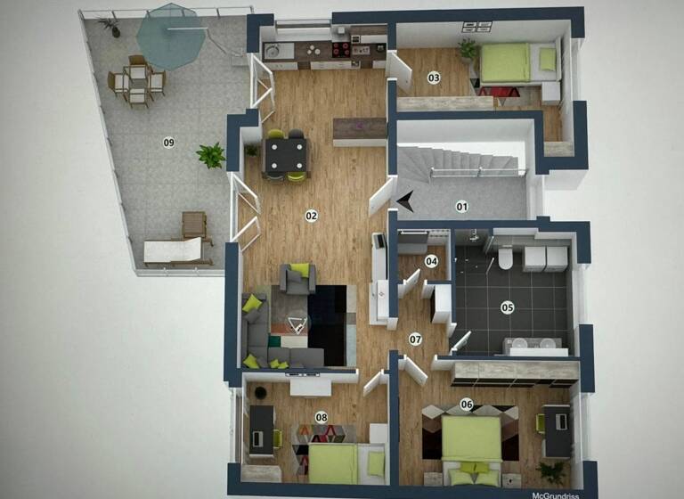 Penthouse zum Kauf 499.000 € 4 Zimmer 100 m² frei ab sofort wieser Strasse 20 Nennig Perl 66706