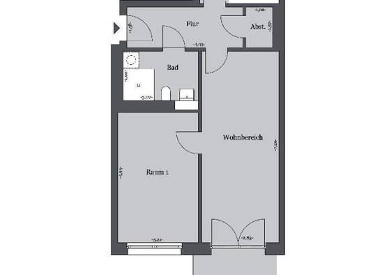 Wohnung zur Miete 653 € 2 Zimmer 59,4 m² EG frei ab 01.02.2026 Kattenbrookstrift 101 Bemerode Hannover 30539