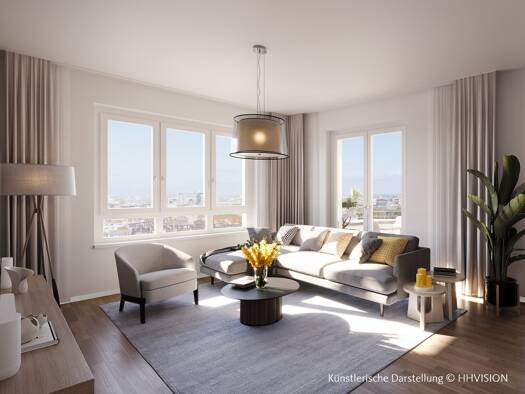 Wohnung zur Miete 1.654 € 2 Zimmer 82,7 m² 8. Geschoss frei ab 01.01.2026 Bonner Str. 168 Bayenthal Köln 50968