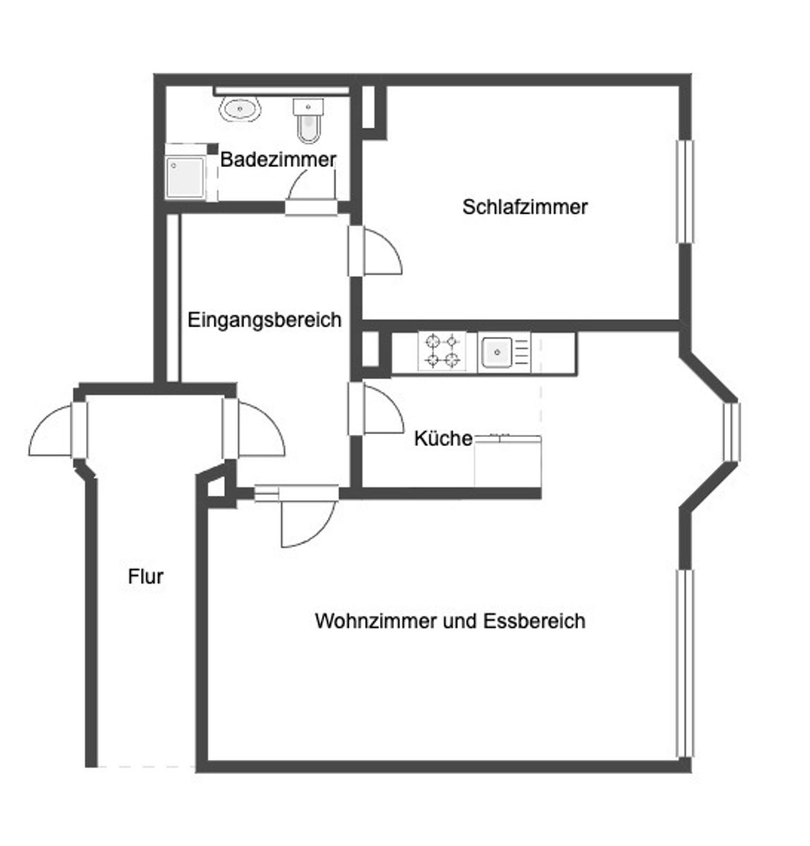 Wohnung zum Kauf 149.000 € 2 Zimmer 65 m²<br/>Wohnfläche 1.<br/>Geschoss St. Tönis Tönisvorst 47918