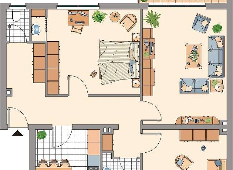 Wohnung zur Miete 665 € 3 Zimmer 87,4 m² EG Mittelstraße 49 Velau-Steinfurt Stolberg 52222