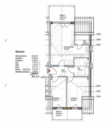 Studio zur Miete 760 € 3 Zimmer 81 m² 3. Geschoss frei ab 01.07.2025 Fellerich Tawern 54456