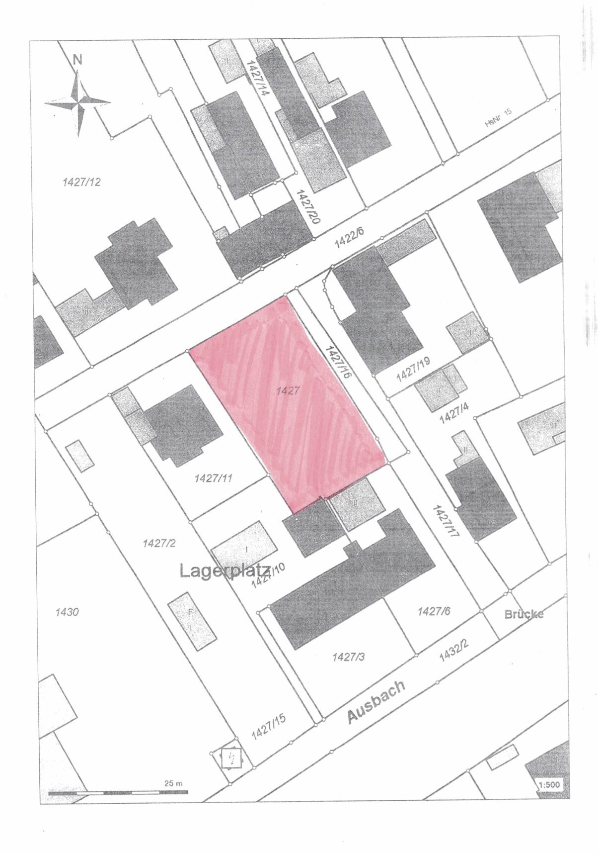 Grundstück zum Kauf provisionsfrei 165.000 € 734 m²<br/>Grundstück Hans-Carossa-Weg 6 Pocking Pocking 94060