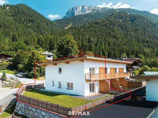 Reihenendhaus zum Kauf - Erstbezug 3 Zimmer 73,9 m² 245,8 m² Grundstück Schneiderweg 17 Waidring 6384