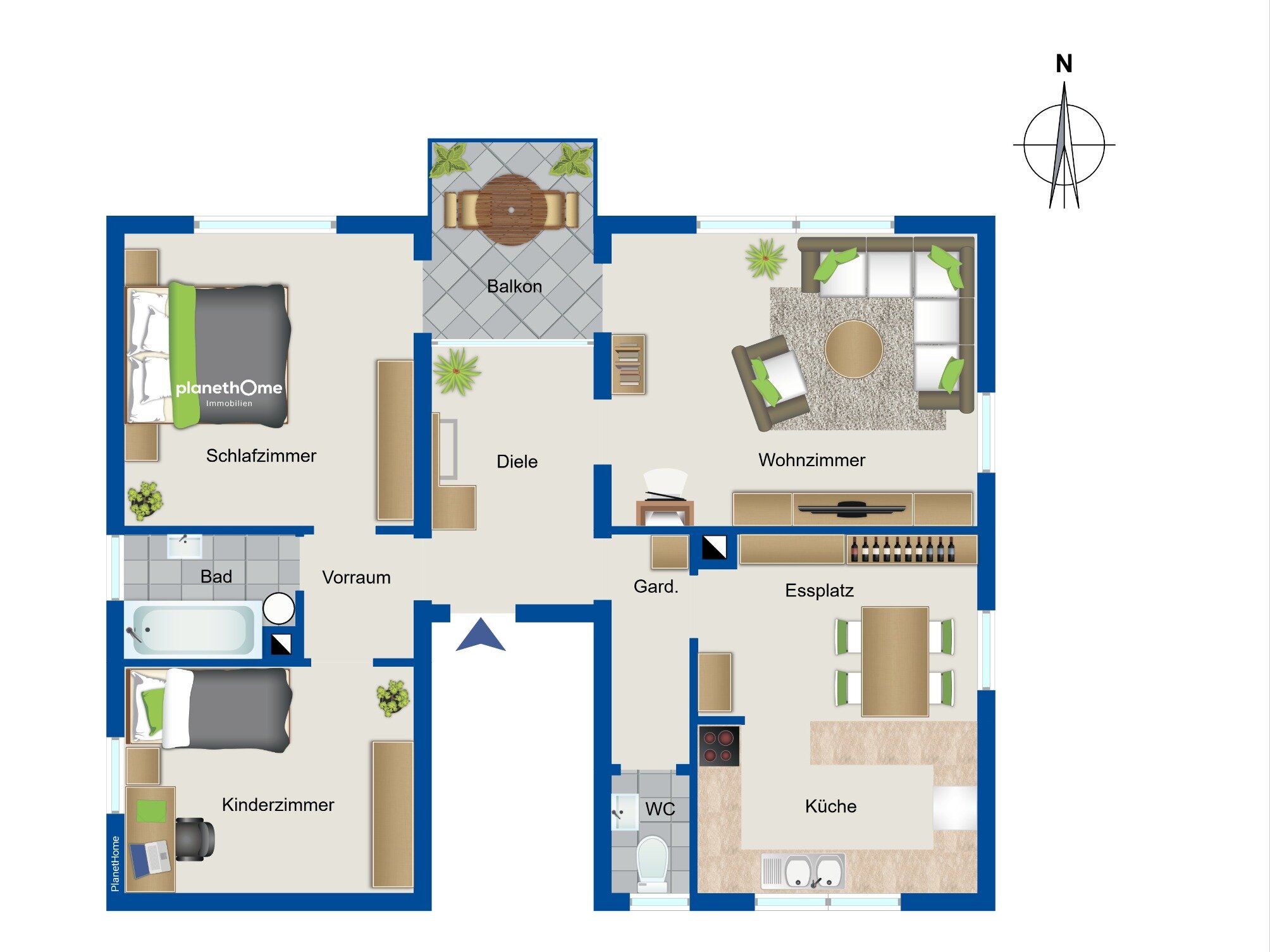 Wohnung zum Kauf 289.000 € 3,5 Zimmer 92 m²<br/>Wohnfläche 1.<br/>Geschoss Waldstetten Waldstetten 73550