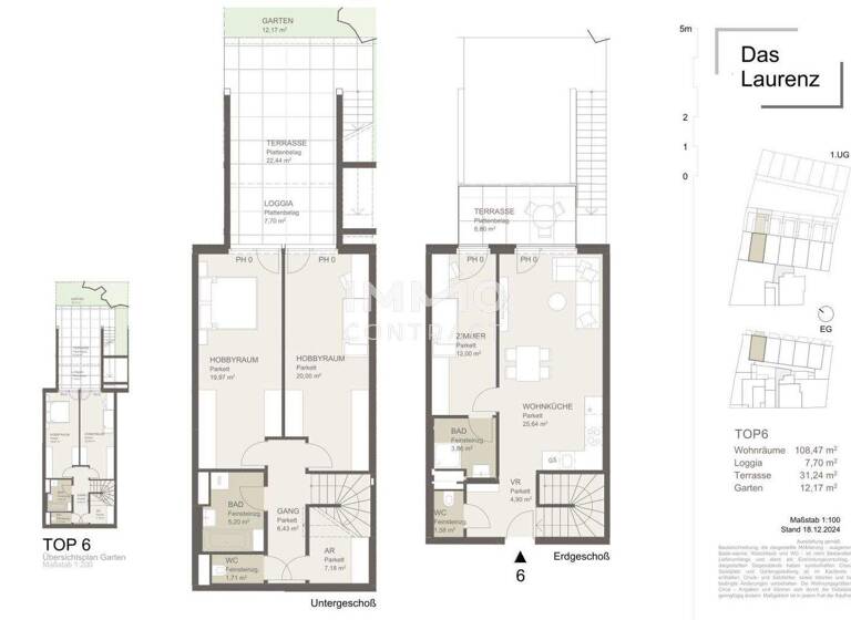 Wohnung zum Kauf - Erstbezug 747.788 € 4 Zimmer 108,5 m² Wien 1110
