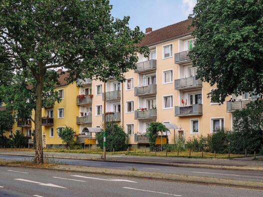 Wohnung zur Miete nur mit Wohnberechtigungsschein 378 € 3 Zimmer 54,8 m² 2. Geschoss frei ab sofort Siemensstr. 33 Innenstadt Wolfsburg 38440