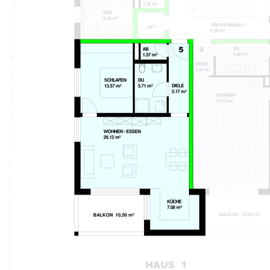 Wohnung zum Kauf - Neubau provisionsfrei 332.000 € 2 Zimmer 67,5 m² Bernhardstraße 3 Höllstein Steinen 79585