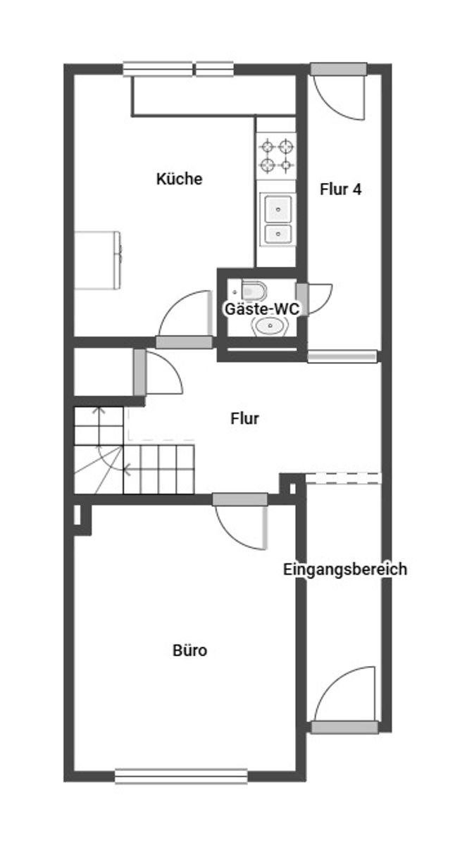 Reihenmittelhaus zum Kauf 385.000 € 5 Zimmer 151,1 m²<br/>Wohnfläche 101,1 m²<br/>Grundstück Dransdorf Bonn 53121