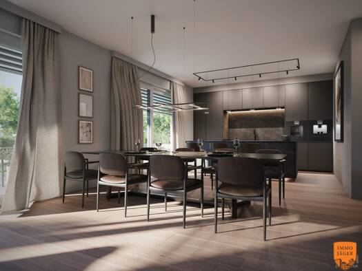 Wohnung zum Kauf - Erstbezug 1.456.100 € 4 Zimmer 124,2 m² EG Knabenseminarstraße 31 und 33 Urfahr Linz 4040