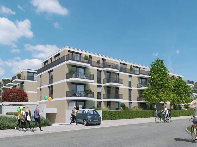 Wohnung zur Miete 1.440 € 4 Zimmer 96,9 m² 2. Geschoss frei ab sofort Edelbergstraße 1 Grünwinkel Grünwinkel 76189