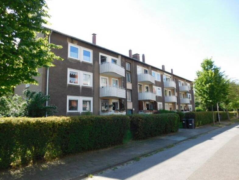Wohnung zur Miete 458 € 3 Zimmer 59,1 m² 1. Geschoss frei ab 01.08.2025 Henschelstr. 4 Friemersheim Duisburg 47229