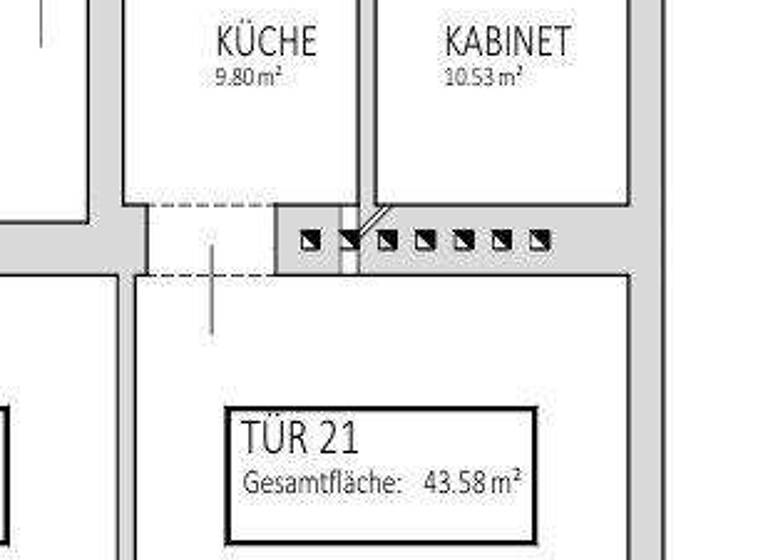 Wohnung zum Kauf 199.000 € 3,5 Zimmer 43,9 m² 3. Geschoss Wien 1030