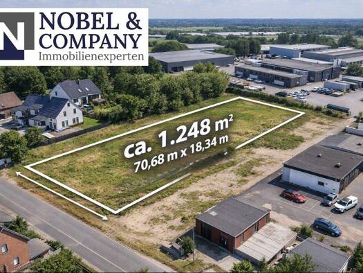 Grundstück zum Kauf 349.500 € 1.248 m² Grundstück frei ab 01.06.2026 Holthausen Voerde 46562