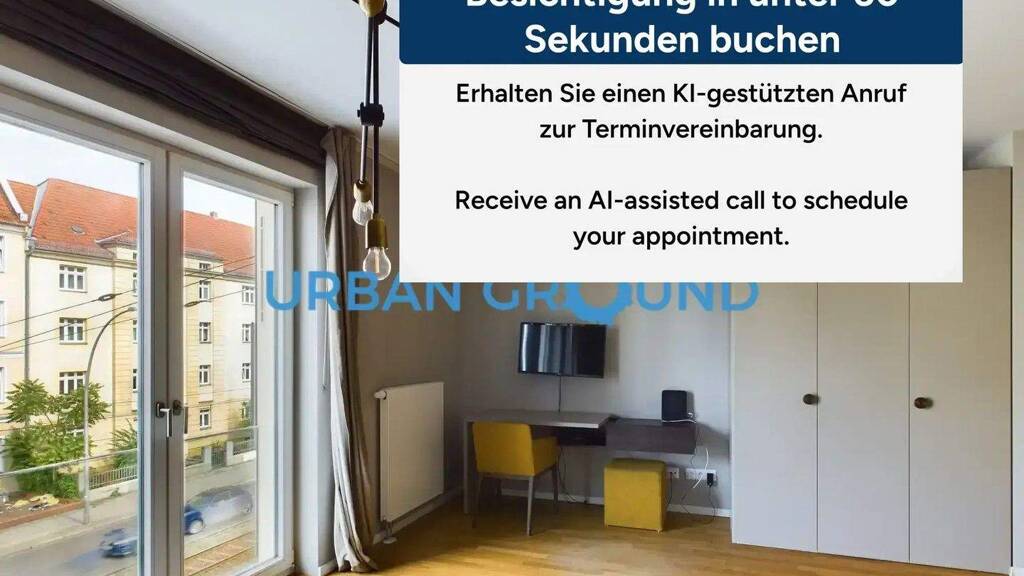 Studio zur Miete 835 € 1 Zimmer 32 m² 4. Geschoss frei ab 01.04.2026 Lindenstraße Köpenick Berlin 12555