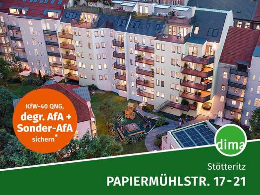 Maisonette zum Kauf - Neubau 625.000 € 3 Zimmer 97,3 m² 5. Geschoss frei ab sofort Papiermühlstraße Stötteritz Südost 04299