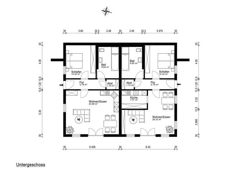 Mehrfamilienhaus zum Kauf - Erstbezug als Kapitalanlage geeignet 979.000 € 11 Zimmer 324 m² 800 m² Grundstück Gleschendorf Scharbeutz 23684