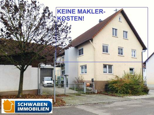Wohnung zum Kauf provisionsfrei 185.000 € 4 Zimmer 111,8 m² 1. Geschoss frei ab sofort Asselfingen 89176