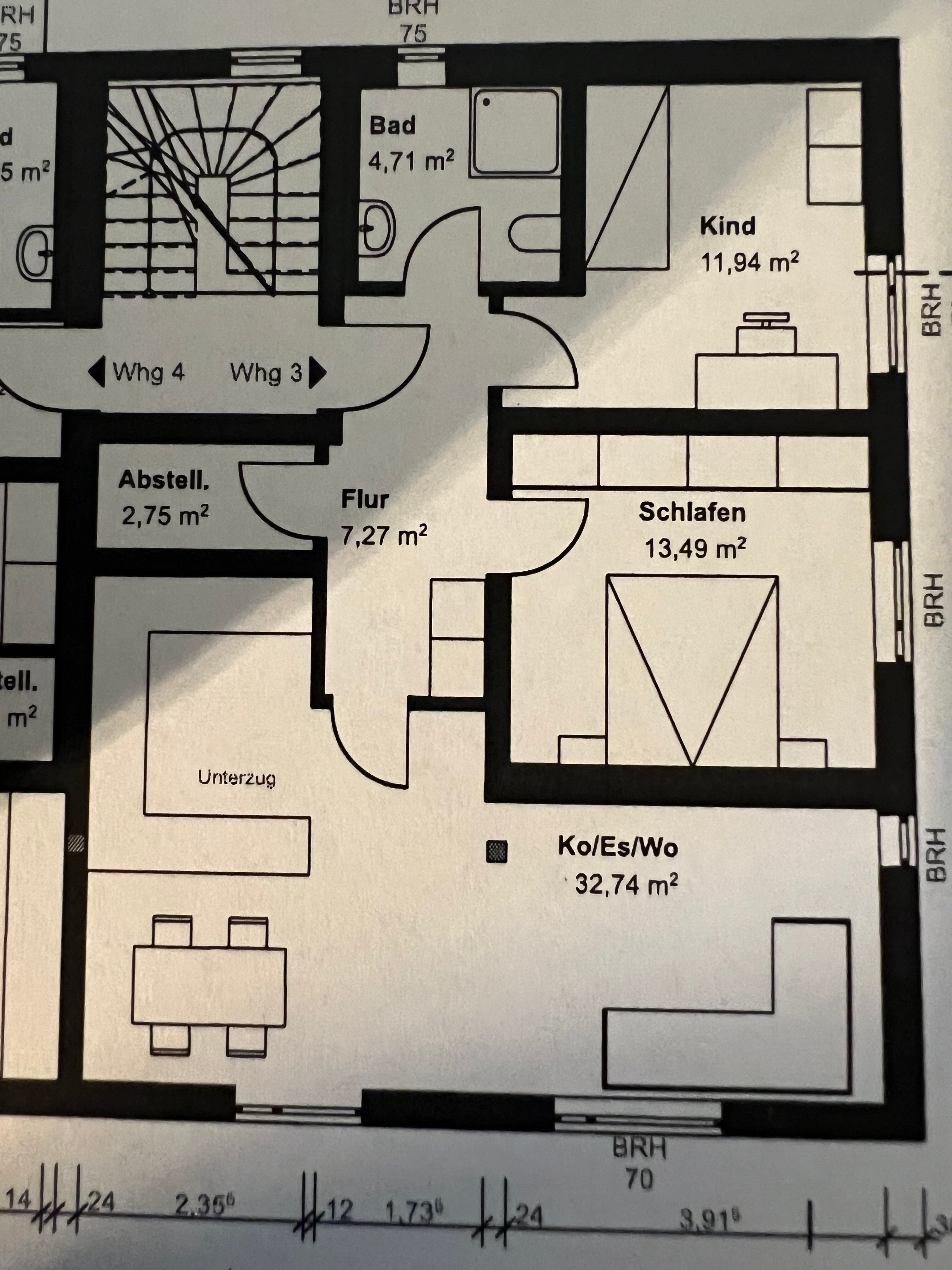 Wohnung zur Miete 875 € 3 Zimmer 73 m²<br/>Wohnfläche 1.<br/>Geschoss ab sofort<br/>Verfügbarkeit Wilhelmstraße 3 Bahnhof - Moosbürg Weiden in der Oberpfalz 92637