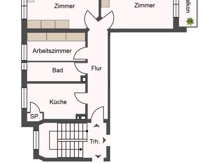 Wohnung zur Miete 850 € 2,5 Zimmer 65 m² 4. Geschoss frei ab sofort Horn Hamburg 22111