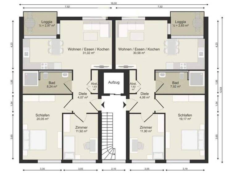 Wohnung zum Kauf - Erstbezug provisionsfrei 499.000 € 3 Zimmer 86 m² 1. Geschoss Wolf-Heidenheim-Straße 9-15 Rödelheim Frankfurt am Main 60489
