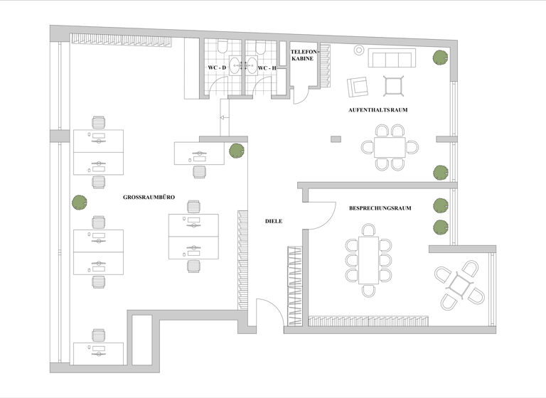 Bürofläche zum Kauf 295.000 € 118,2 m² Bürofläche Unterbilk Düsseldorf 40223