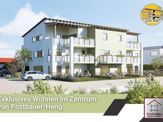 Wohnung zum Kauf provisionsfrei 264.800 € 2,5 Zimmer 51,9 m² 1. Geschoss Württemberger Straße 5 Postbauer-Heng 92353